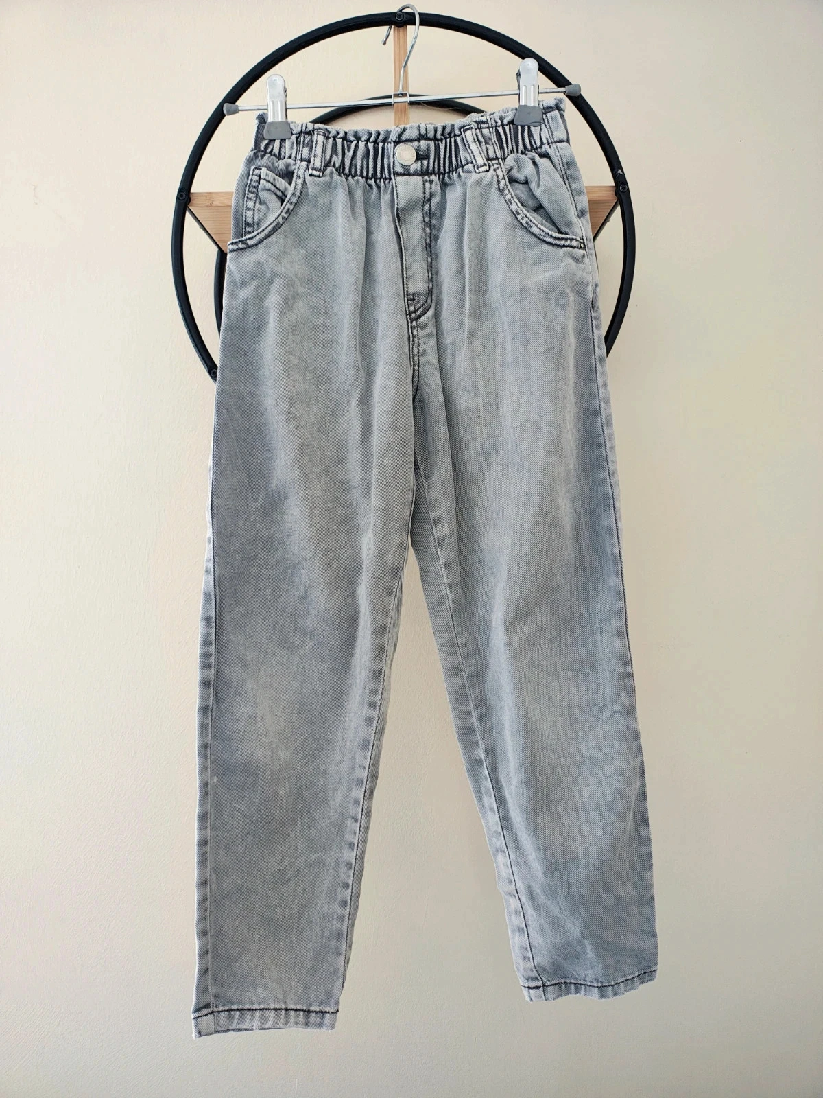 7 8 ans pantalon jean gris h&m